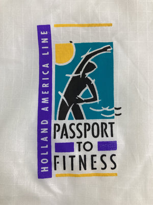 PASSPORT TO FITNESS/ナイロンジャケット/ジャケット/アウター/ホワイト/L