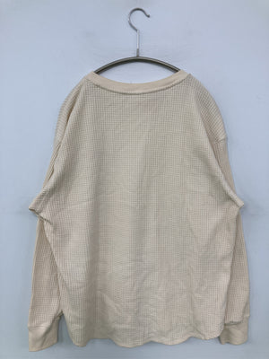 UNIQLO/ユニクロ/Tシャツ/カットソー/トップス/アイボリー/L