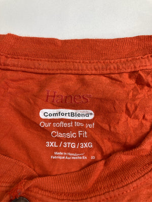 Hanes/ヘインズ/Tシャツ/カットソー/トップス/オレンジ/3XL