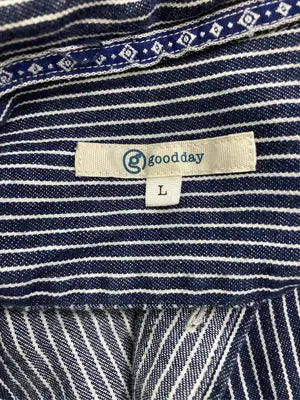 Good day/グッドデイ/シャツ/ブラウス/トップス/グレー/L
