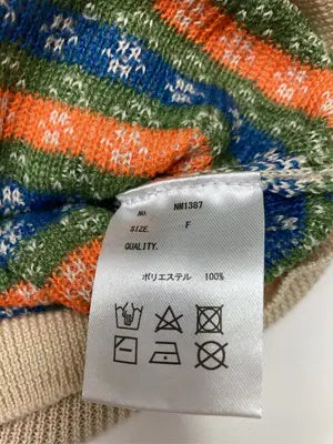 Tシャツ/カットソー/トップス/ベージュ/F