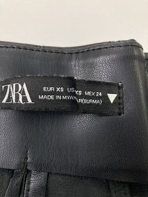 ZARA/ザラ/ショート/ミニスカート/スカート/ブラック/XS