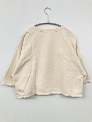 JEANASIS/ジーナシス/Tシャツ/カットソー/トップス/アイボリー/F