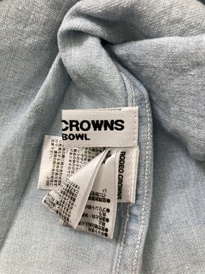 RODEO CROWNS/ロデオクラウンズ/シャツ/ブラウス/トップス/スカイブルー/FREE