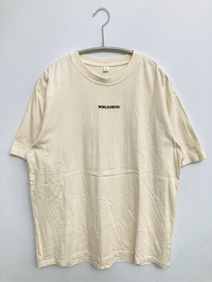 Tシャツ/カットソー/トップス/アイボリー/XL