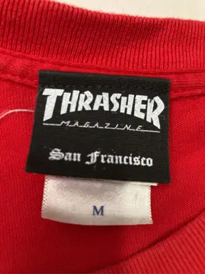 THRASHER/スラッシャー/Tシャツ/カットソー/トップス/レッド/M