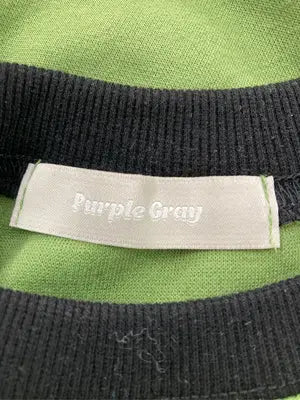 Purple Gray/スウェット/トップス/グリーン