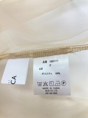 SELECT MOCA/セレクトモカ/シャツ/ブラウス/トップス/ベージュ/F