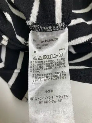 Tシャツ/カットソー/トップス/ブラック/L