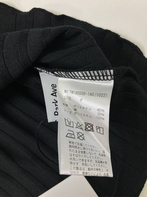 a.g.plus/エージープラス/ニット/セーター/トップス/ブラック/F