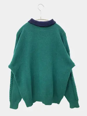 GAP/ギャップ/ニット/セーター/トップス/グリーン/L