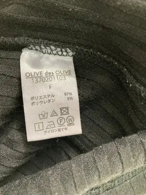 OLIVE des OLIVE/オリーブデオリーブ/Tシャツ/カットソー/トップス/ブラック/F