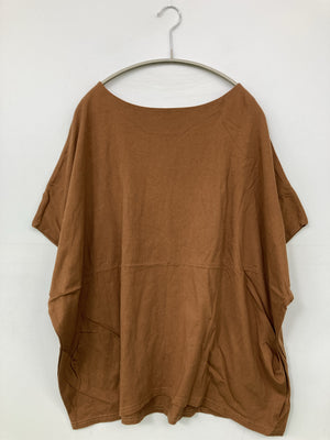 CLASSICAL ELF/クラシカルエルフ/Tシャツ/カットソー/トップス/ブラウン/XL