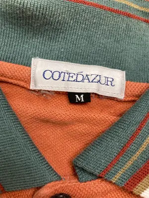 COTE D'AZUR/ポロシャツ/トップス/ブラウン/M