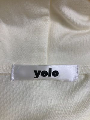 yolo/ヨロ/パーカー/トップス/アイボリー