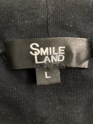 SMILE LAND/スマイルランド/Tシャツ/カットソー/トップス/ブラック/L