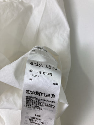 ehka sopo/エヘカソポ/シャツ/ブラウス/トップス/ホワイト/F