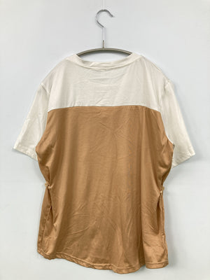 Tシャツ/カットソー/トップス/ブラウン/L