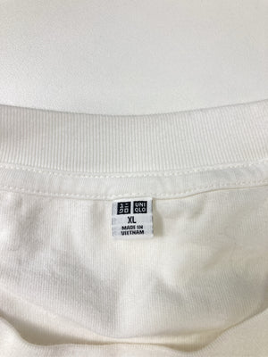 UNIQLO/ユニクロ/Tシャツ/カットソー/トップス/ホワイト/XL