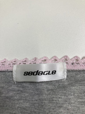 SEDAGLB/Tシャツ/カットソー/トップス/グレー/M
