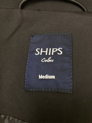 SHIPS/シップス/ナイロンジャケット/ジャケット/アウター/ブラック/Medium