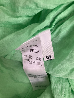 SLY/スライ/シャツ/ブラウス/トップス/グリーン/FREE