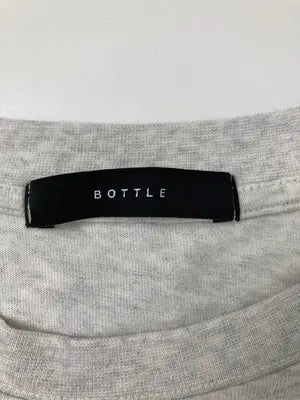 bottle/Tシャツ/カットソー/トップス/グレー