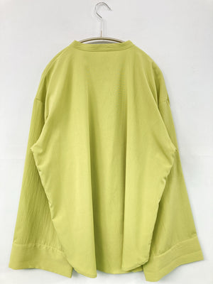 nemne/ネンネ/シャツ/ブラウス/トップス/ライトグリーン/S