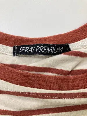 SPRAY PREMIUM/スプレイプレミアム/Tシャツ/カットソー/トップス/ブラウン