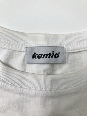 kemio/Tシャツ/カットソー/トップス/ホワイト/M