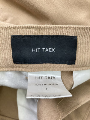 HIT TAEK/スラックス/パンツ/ベージュ/L