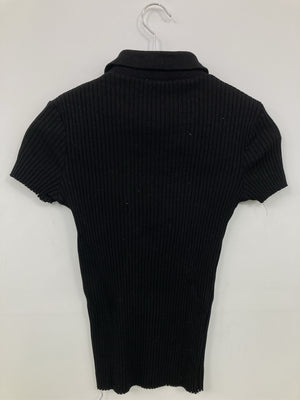 ZARA/ザラ/ポロシャツ/トップス/ブラック/S