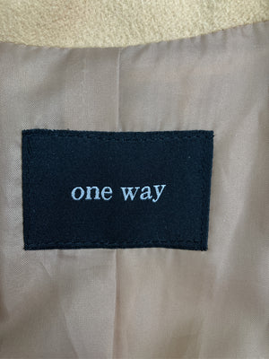 One Way/ワンウェイ/チェスターコート/ジャケット/アウター/ベージュ/M