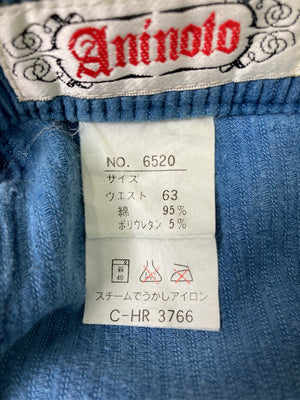 Aninoto/スラックス/パンツ/スカイブルー/ウエスト63