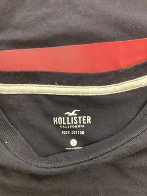 HOLLISTER/ホリスター/Tシャツ/カットソー/トップス/ブラック/L
