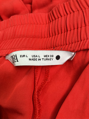 ZARA/ザラ/その他パンツ/パンツ/レッド/EUR L/USA L/MEX 30