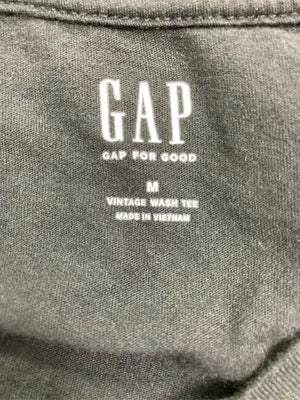 GAP/ギャップ/Tシャツ/カットソー/トップス/ブラック/M