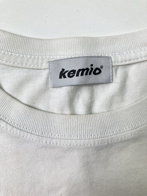 kemio/Tシャツ/カットソー/トップス/ホワイト/M