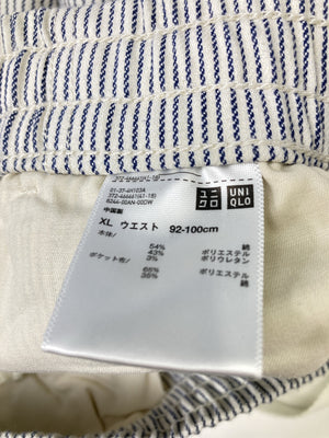 UNIQLO/ユニクロ/スラックス/パンツ/ホワイト/XL ウエスト92-100cm