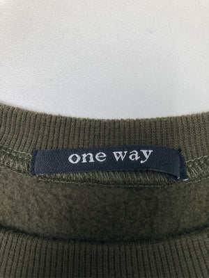 One Way/ワンウェイ/スウェット/トップス/カーキ/M