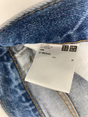 UNIQLO/ユニクロ/デニムパンツ/パンツ/ブルー/27(68.5cm)