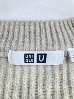 UNIQLO/ユニクロ/ニット/セーター/トップス/ベージュ/XL