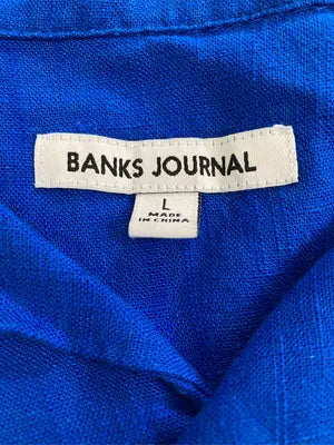 BANKS JOURNAL/バンクスジャーナル/シャツ/ブラウス/トップス/ブルー/L