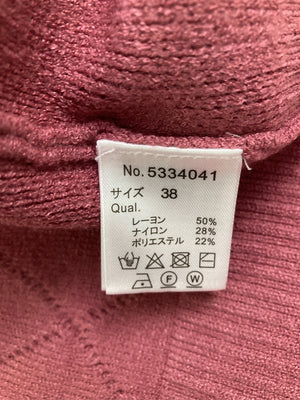 Boujeloud/ブージュルード/ニット/セーター/トップス/ピンク/38