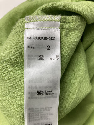 SLY/スライ/シャツ/ブラウス/トップス/ライトグリーン/2