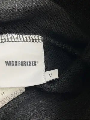 WISH FOREVER/ウィッシュフォーエバー/パーカー/トップス/ブラック/M