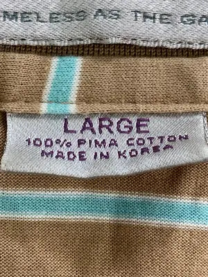 MARTIN/ポロシャツ/トップス/ベージュ/LARGE