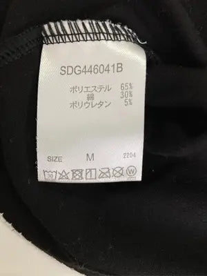 SEDACLE/セダクル/Tシャツ/カットソー/トップス/ブラック/M