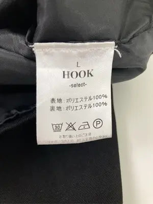 HOOK/フック/その他アウター/ジャケット/アウター/ブラック/L
