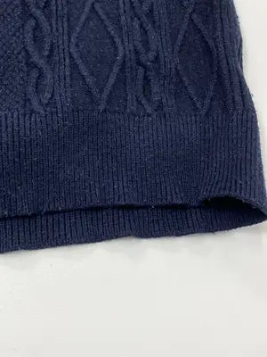 NATURAL BEAUTY BASIC/ナチュラルビューティーベーシック/ニット/セーター/トップス/ネイビー/M